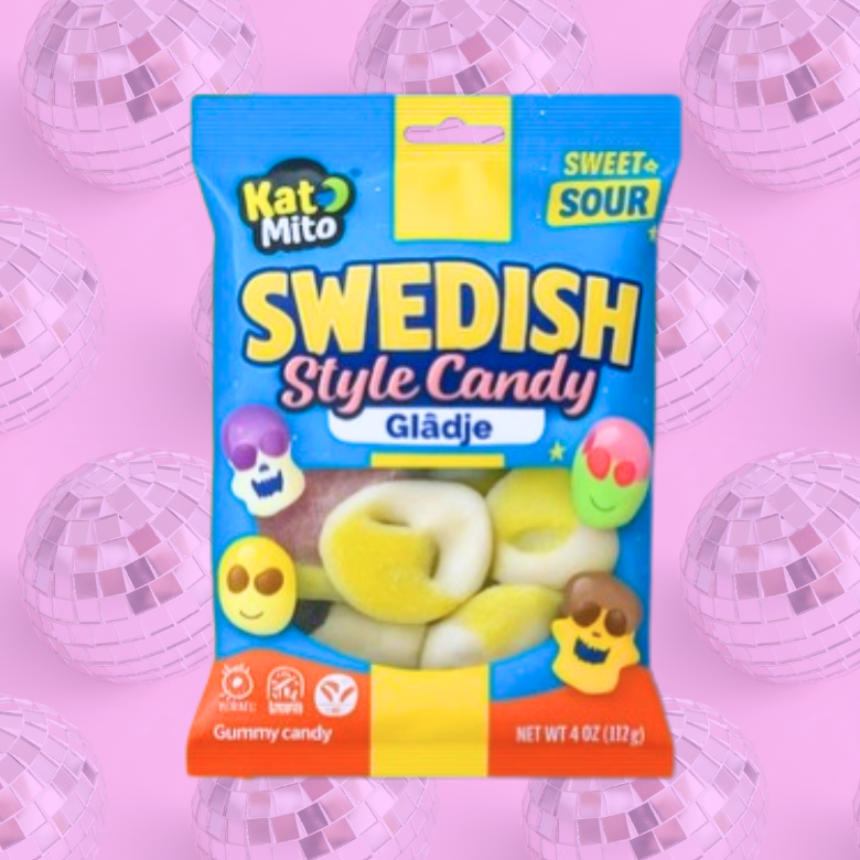 KATO MITO Swedish Style Candy – Disco Bunny Candy Bar
