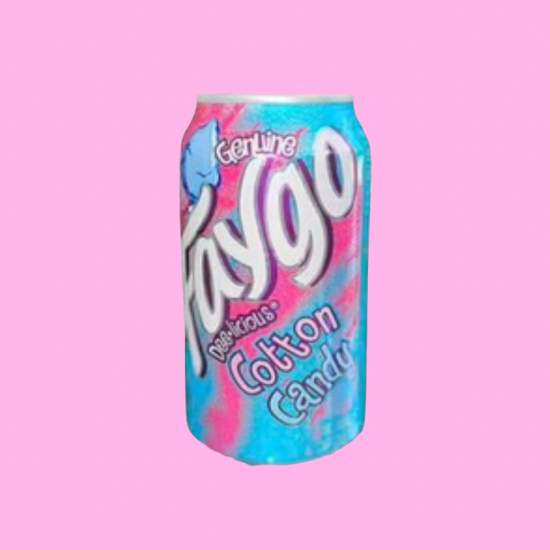 Faygo COTTON CANDY soft drink.