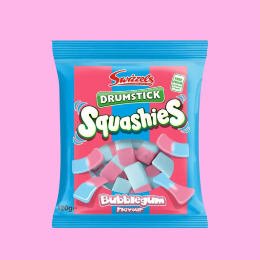 SWIZZELS SQUASHIES Bubblegum Flavor