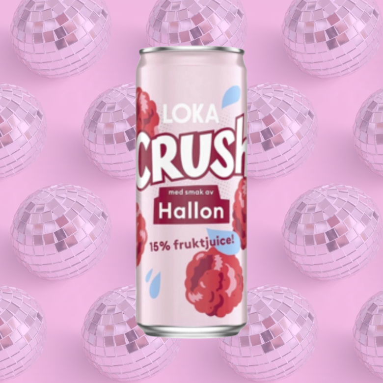 Crush Raspberry Lemon Loka Crush Raspberry Soft Drink – Disco Bunny Candy Bar