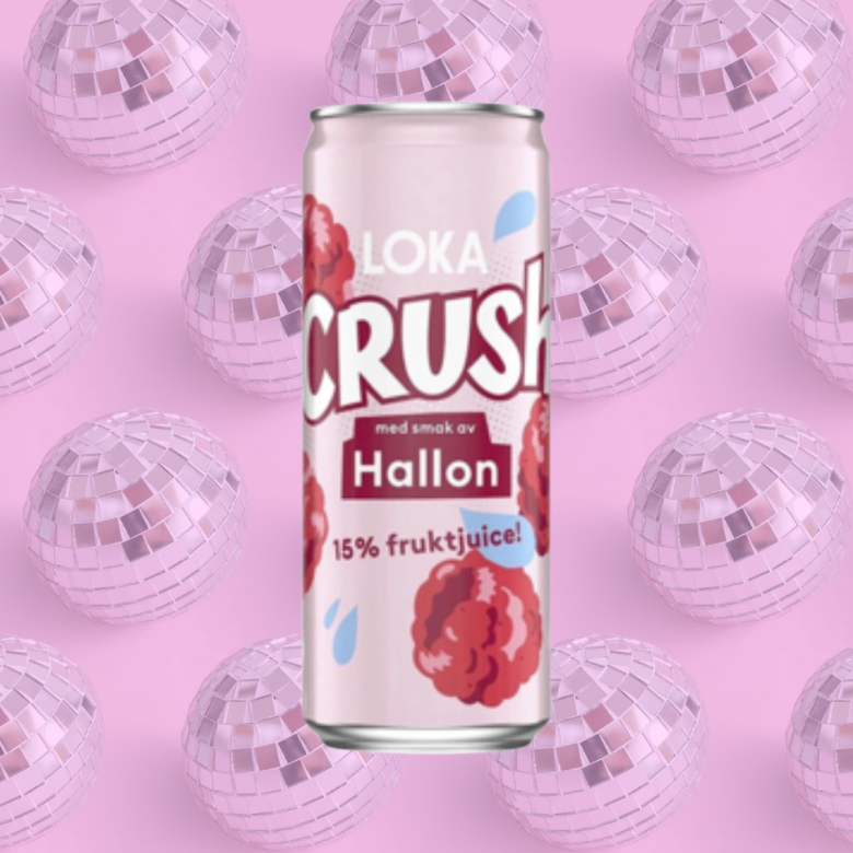 Loka Crush Raspberry Soft Drink